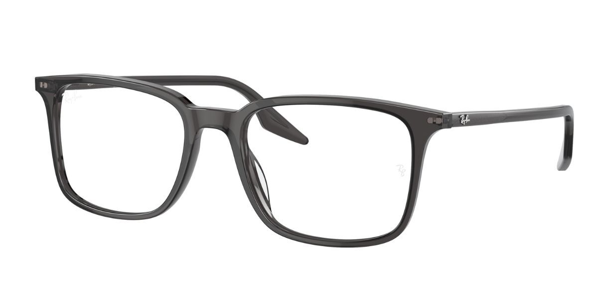 Ray-Ban RX5421 8255 Rectangle Green Brown Striped Eyeglasses