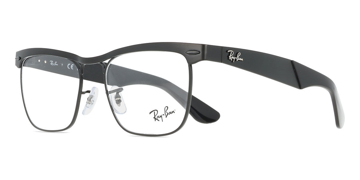 Ray-Ban RX3875V Wayfarer Deluxe 2503 Square Matte Black Eyeglasses