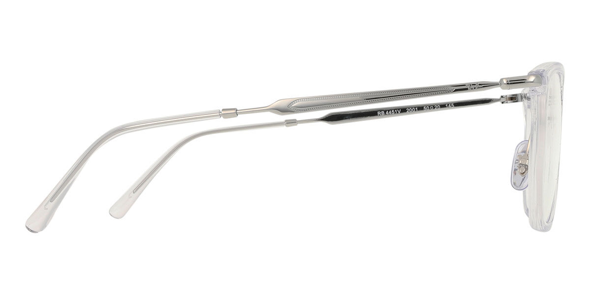 Ray-Ban RX4451V 2001 Geometric Clear Eyeglasses | SmartBuyGlasses US