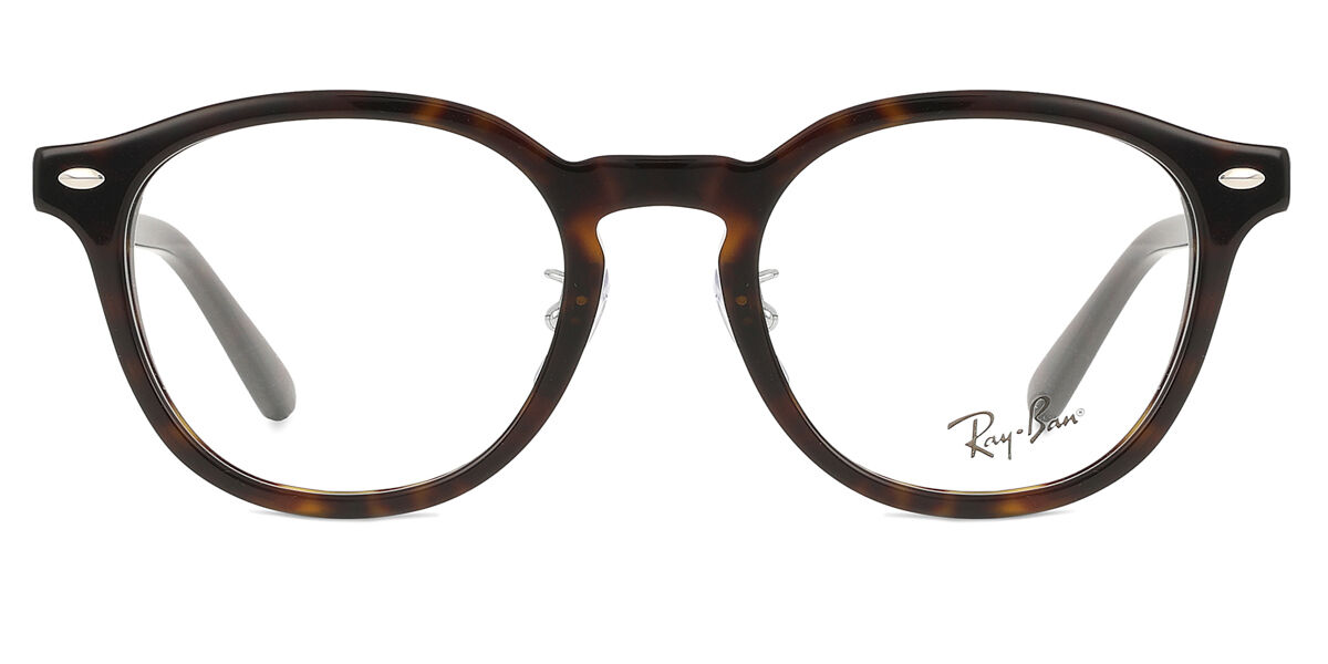 Ray-Ban RX5443D Asian Fit 2012 Oval Dark Tortoise Eyeglasses