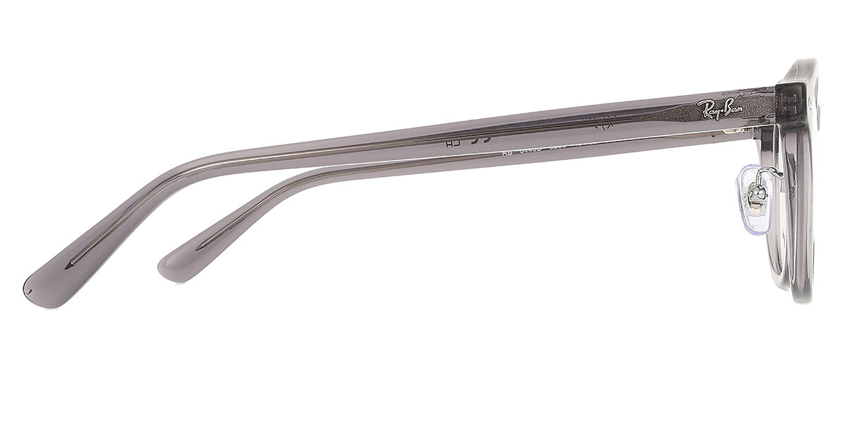 Ray-Ban RX5443D Asian Fit 8268 Oval Transparent Grey Eyeglasses