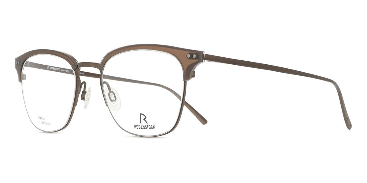 Rodenstock R7084 Rodenstock R7082 B000 Cat Eye Brown Eyeglasses | SmartBuyGlasses US