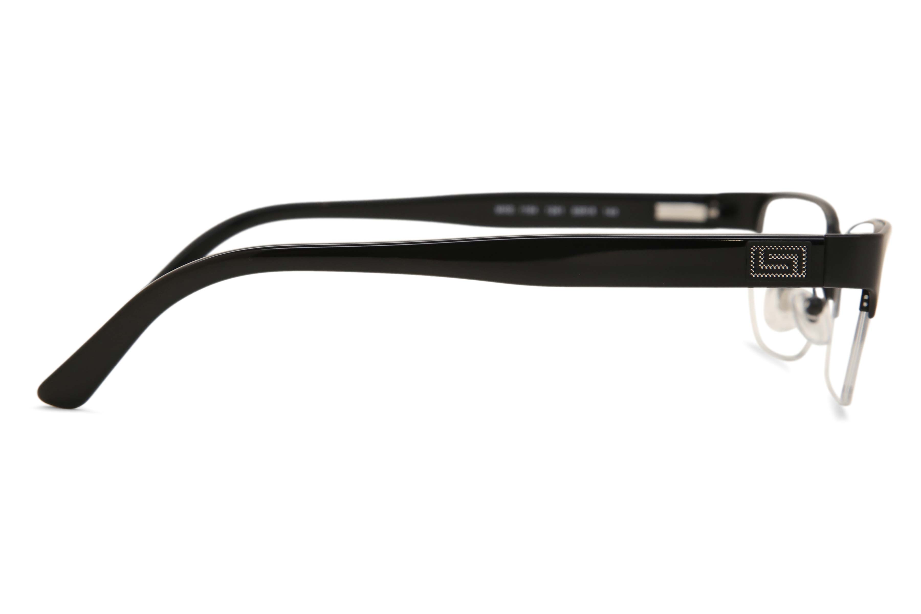 Versace VE1184 1261 Rectangle Matte Black Eyeglasses