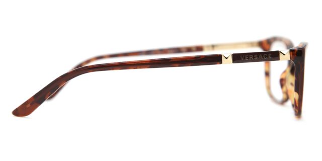 Versace VE3186 5077 Rectangle Amber Tortoise Eyeglasses  display picture 3