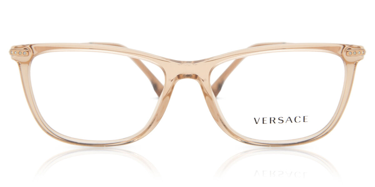 Versace VE3274B Asian Fit 5215 Rectangle Transparent Brown