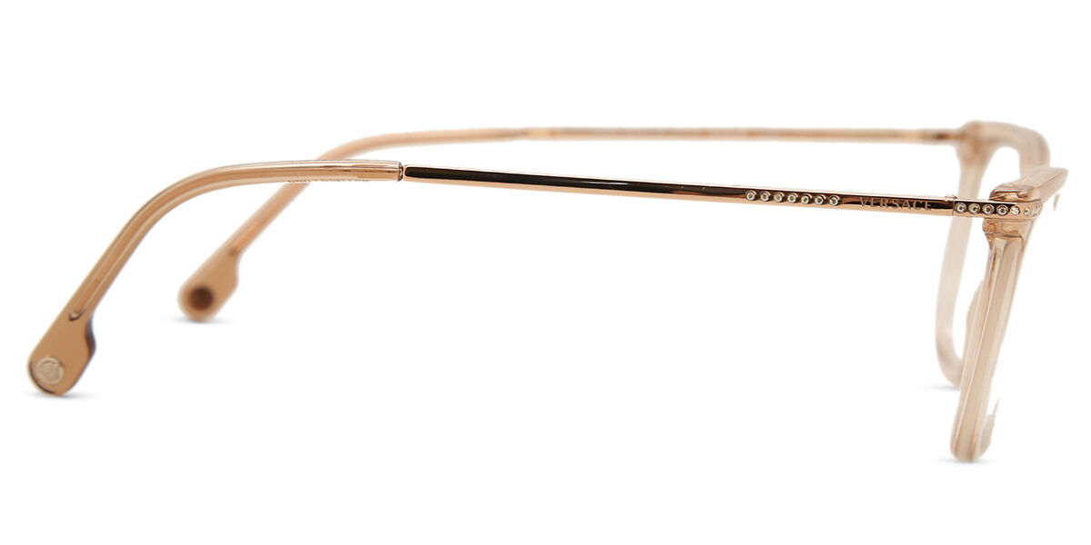 Versace VE3274B Asian Fit 5215 Rectangle Transparent Brown