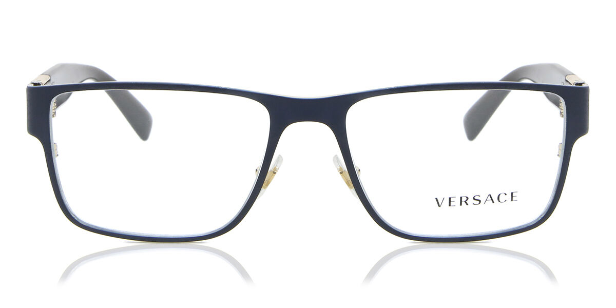 Versace VE1274 1468 Rectangle Blue Eyeglasses | SmartBuyGlasses US