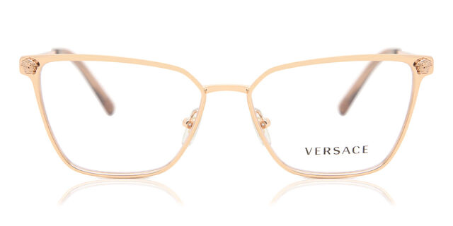 VERSACE - (NEW/UNUSED) Cat Eye Rose Gold Copper Eyeglasses New Versace Reading Glasses Mod. 1275 1412 54-15 Rose Gold  main image 3