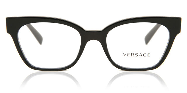 Versace VE3294 GB1 Cat Eye Black Eyeglasses | SmartBuyGlasses US display picture 1