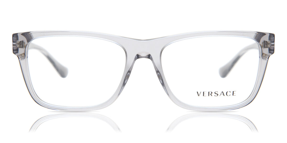 Versace Glasses (clear) Versace 3294 Transparent Grey - EYEQ.ITY main image 3