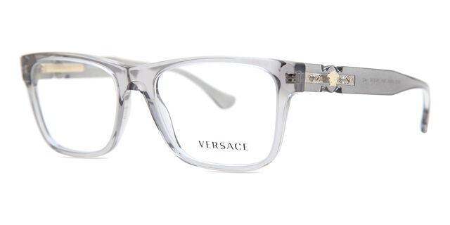 Versace VE3303 593 Transparent Grey Eyeglasses  display picture 3
