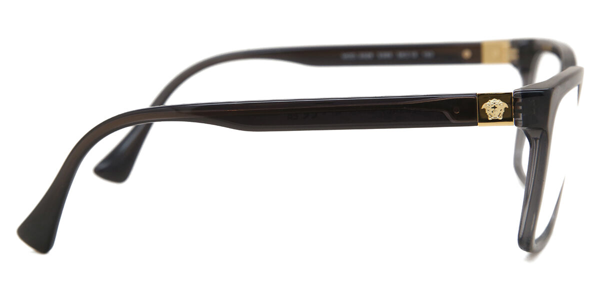 Versace VE3328 5389 Square Transparent Dark Grey Eyeglasses