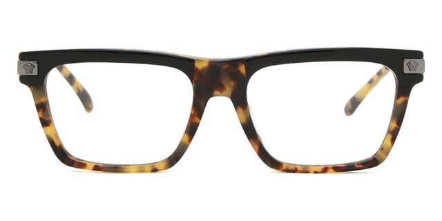 Versace Tortoise Square Acetate Women\'s Glasses in Brown and Black Versace Tortoiseshell Brown Gradient MOD 4421 Greca Square  main image 4