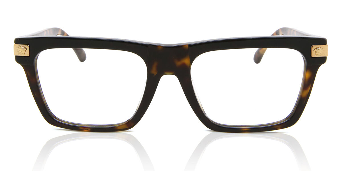 Versace VE3354 5466 Square Top Black/Tortoise Eyeglasses