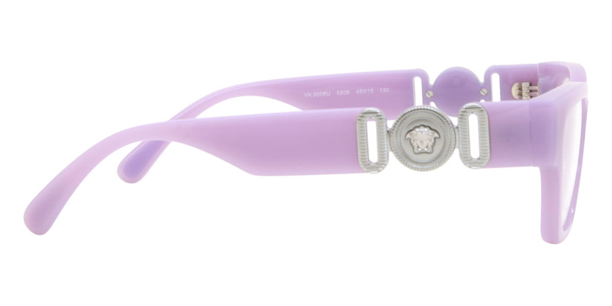Versace VK3008U Kids 5506 Square Lilac Eyeglasses | SmartBuyGlasses US