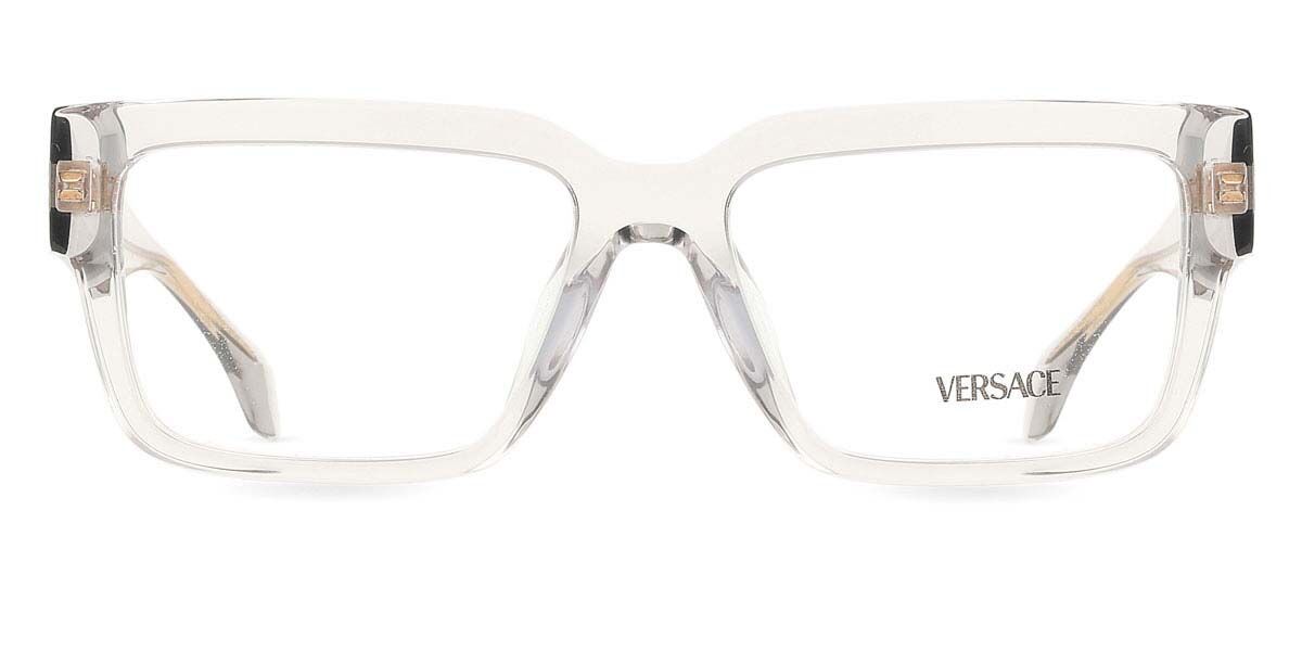 Versace VE3374U 5519 Transparent Light Grey Eyeglasses