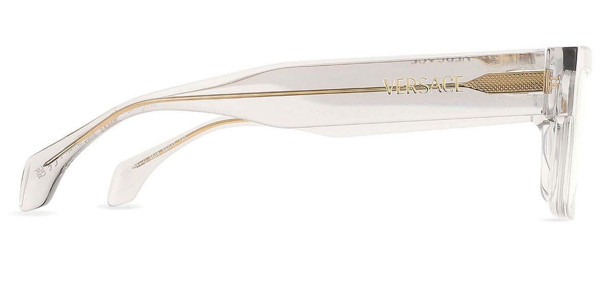 Versace VE3374U 5519 Transparent Light Grey Eyeglasses