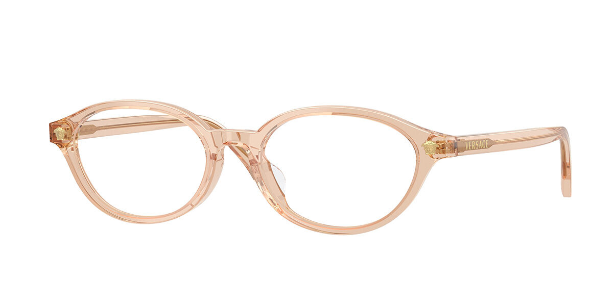 Versace VE3393D Asian Fit 5518 Oval Transparent Light Brown