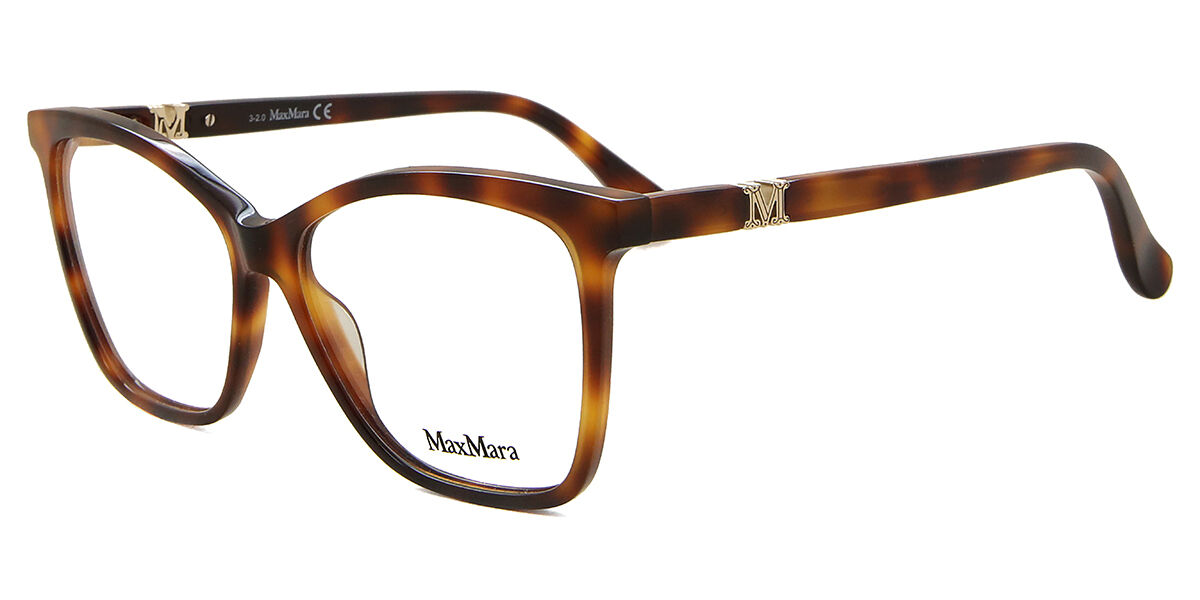 Max Mara MM5032 052 Square Dark Tortoise Eyeglasses