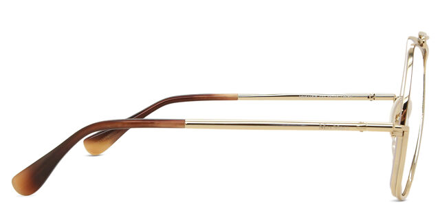 Max Mara MM5118-B Blue-Light Block 032 Pilot Shiny Pale Gold  display picture 2