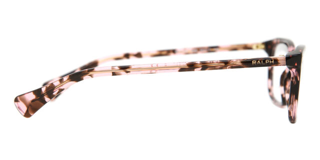 Ralph Lauren RA7089 1693 Eyeglasses Frames Womens‎ Brown Pink Tortoise 53-17-140 Ralph RA7089 - Rectangle Purple Tortoise Frame Glasses For  main image 4