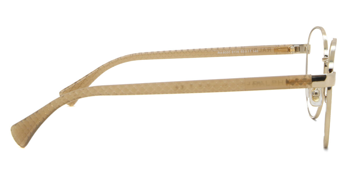 Ralph by Ralph Lauren RA6050 9116 Shiny Pale Gold Eyeglasses
