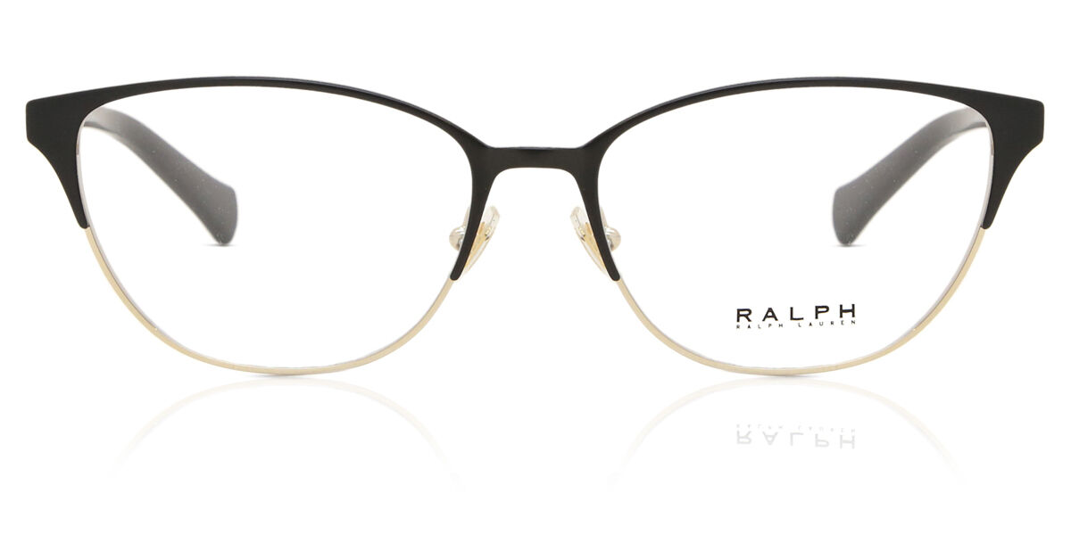 Ralph by Ralph Lauren RA6055 9452 Cat Eye Black on Pale Gold