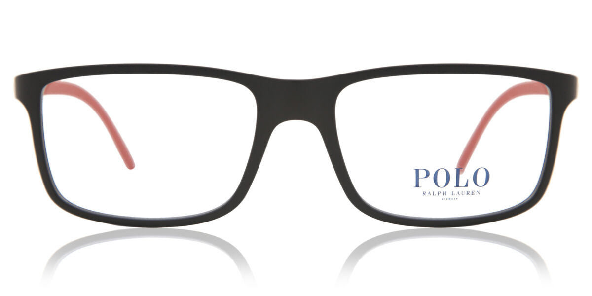 Polo Ralph Lauren PH2126 5504 Rectangle Matte Black Eyeglasses