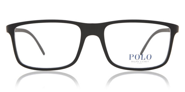Polo Ralph Lauren PH2126 5505 Rectangle Matte Black Eyeglasses