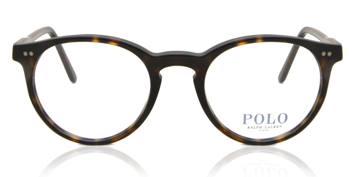 Polo Ralph Lauren PH2083 5003 Oval Shiny Dark Havana Eyeglasses