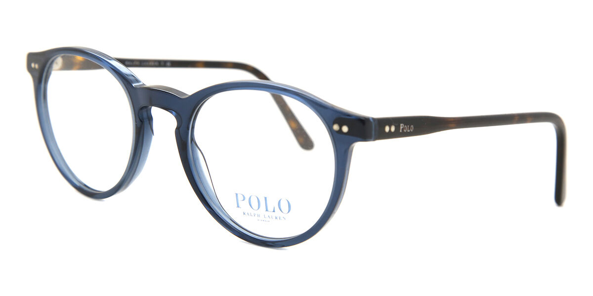 Polo Ralph Lauren PH2083 5276 Oval Transparent Blue Eyeglasses