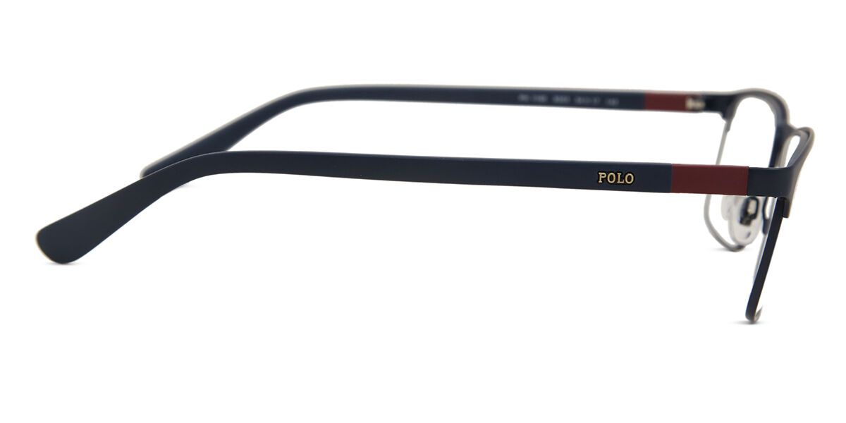 Polo Ralph Lauren PH1190 9303 Rectangle Matte Navy Blue Eyeglasses