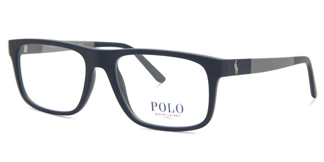 Polo Ralph Lauren PH2218 5528 Rectangle Matte Navy Blue  display picture 1