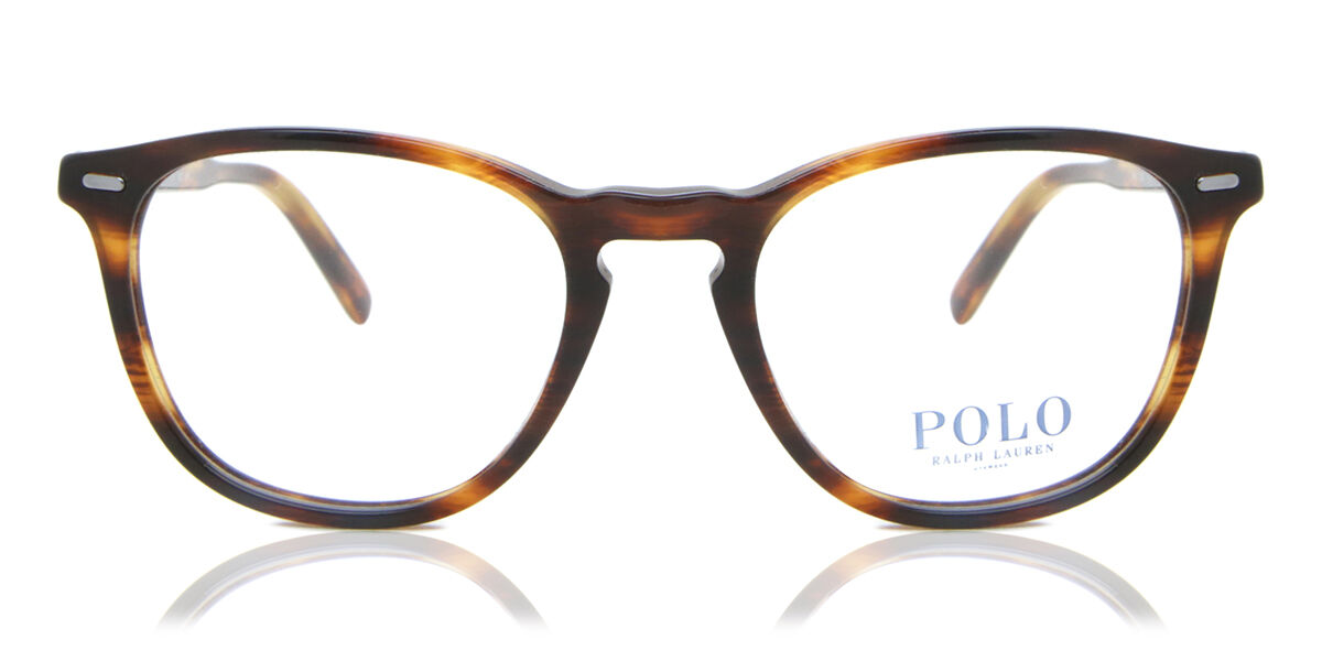 Polo Ralph Lauren PH2247 5007 Square Shiny Havana Eyeglasses
