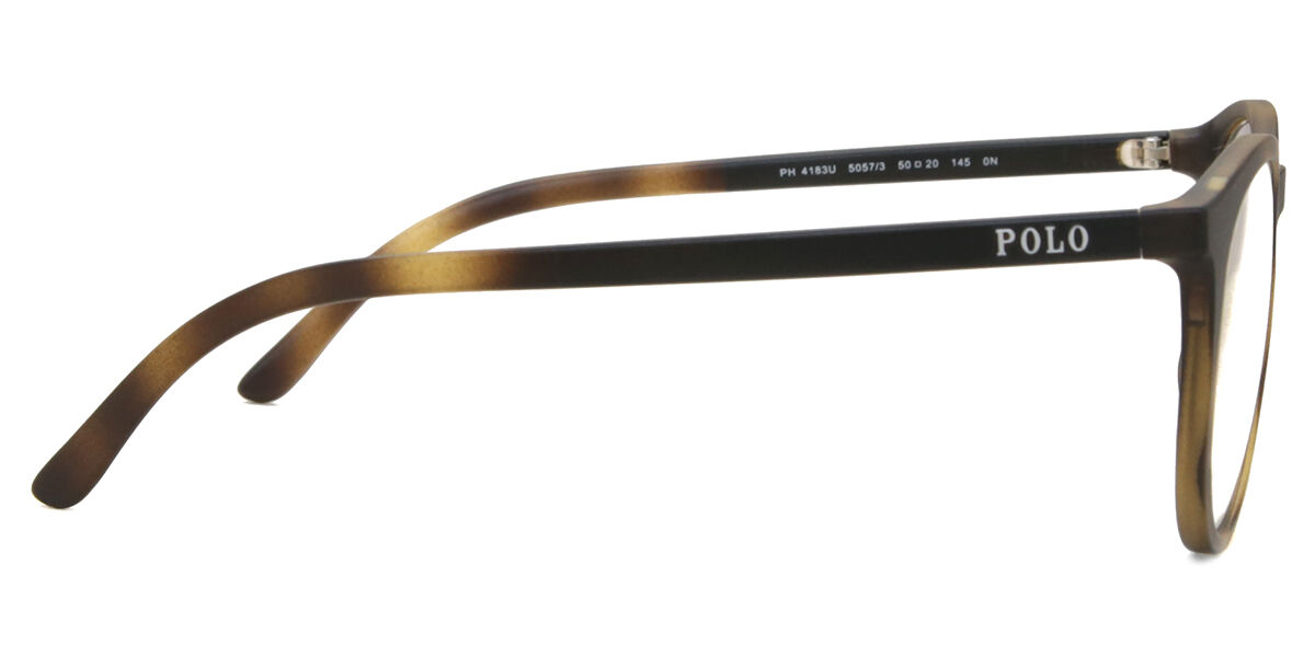 Polo Ralph Lauren PH4183U with Clip-On 5057/3 Oval Matte Havana