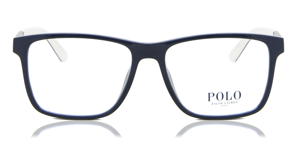美品　POLO RALPH LAUREN Polo Ralph Lauren PH2257U 5620 Square Bright Navy Blue Eyeglasses