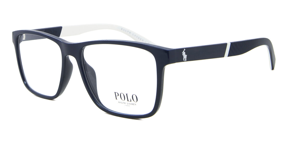 美品　POLO RALPH LAUREN Polo Ralph Lauren PH2257U 5620 Square Bright Navy Blue Eyeglasses