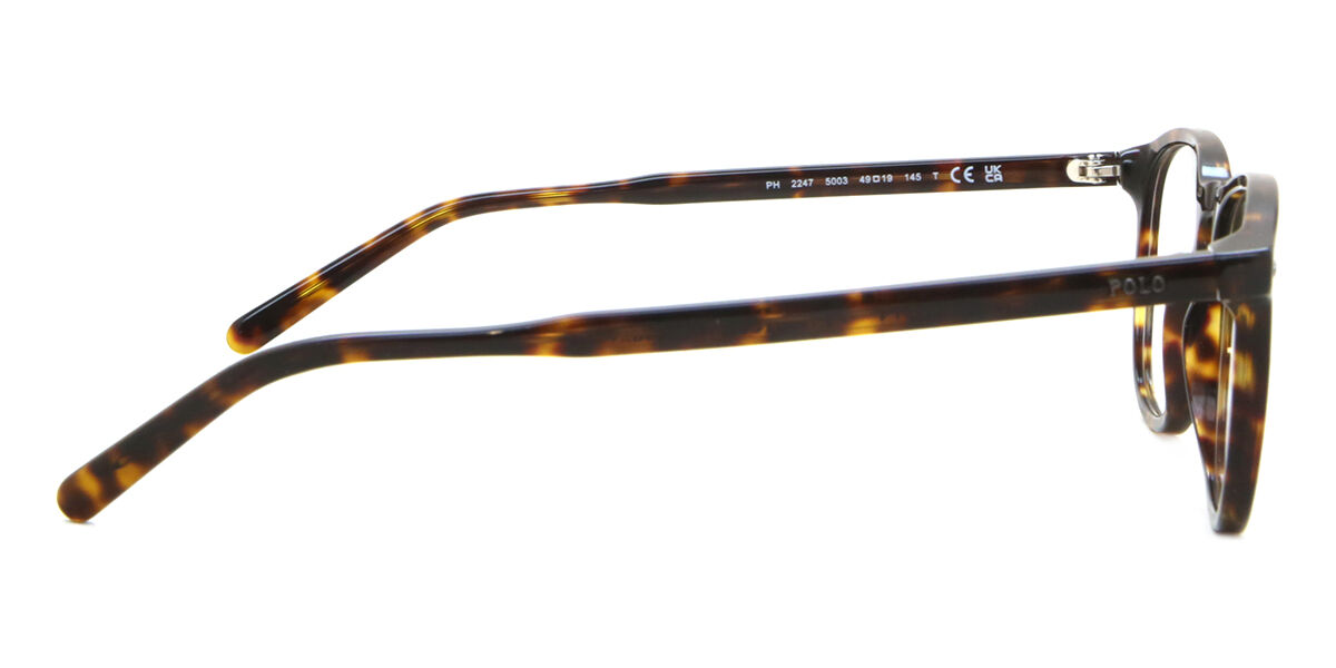 Polo Ralph Lauren PH2247 5003 Square Shiny Dark Tortoise