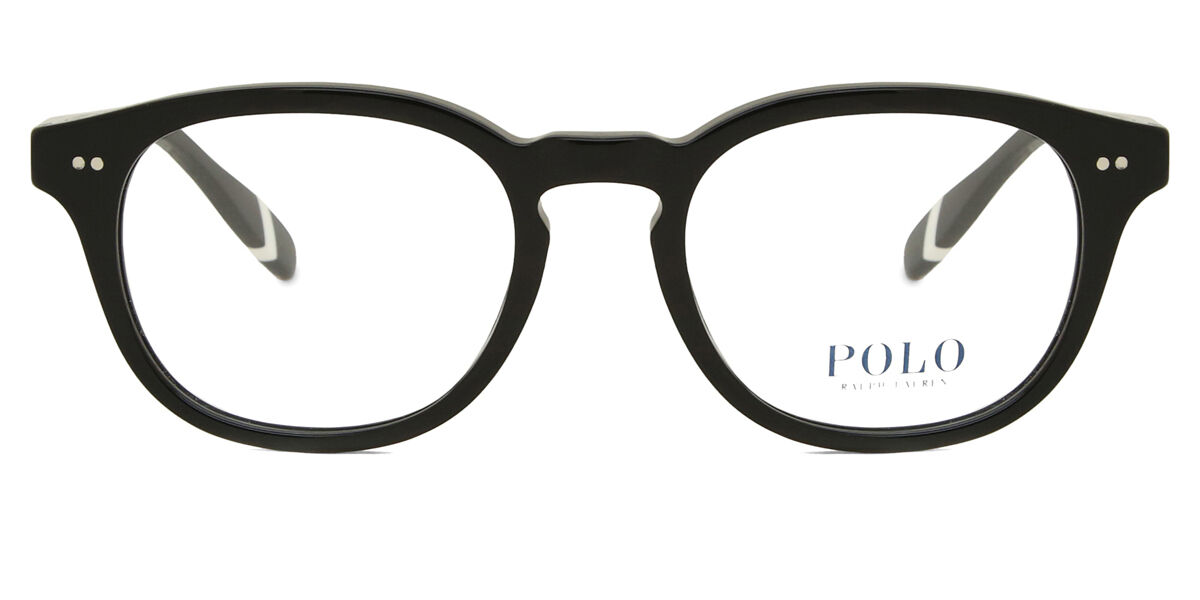 Polo Ralph Lauren PH2267 5001 Oval Shiny Black Eyeglasses