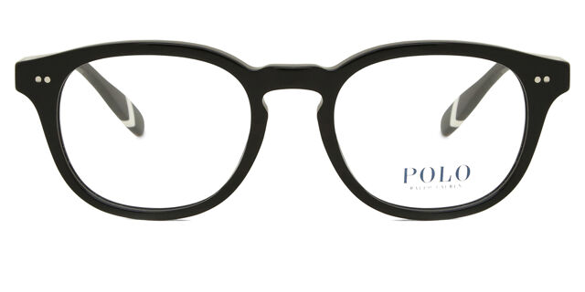 Polo Ralph Lauren PH2267 5001 Oval Shiny Black Eyeglasses  display picture 2