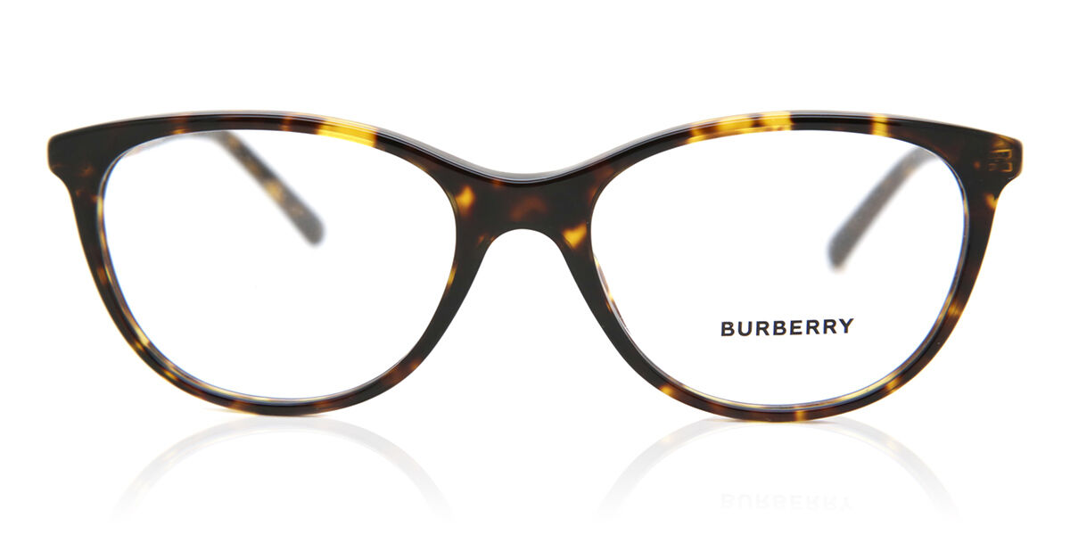 Burberry BE2205 3002 Cat Eye Dark Havana Eyeglasses