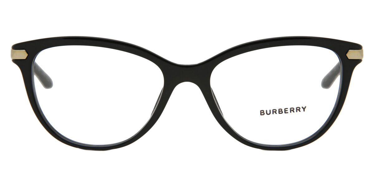 Burberry BE2280 3001 Cat Eye Black Eyeglasses | SmartBuyGlasses US