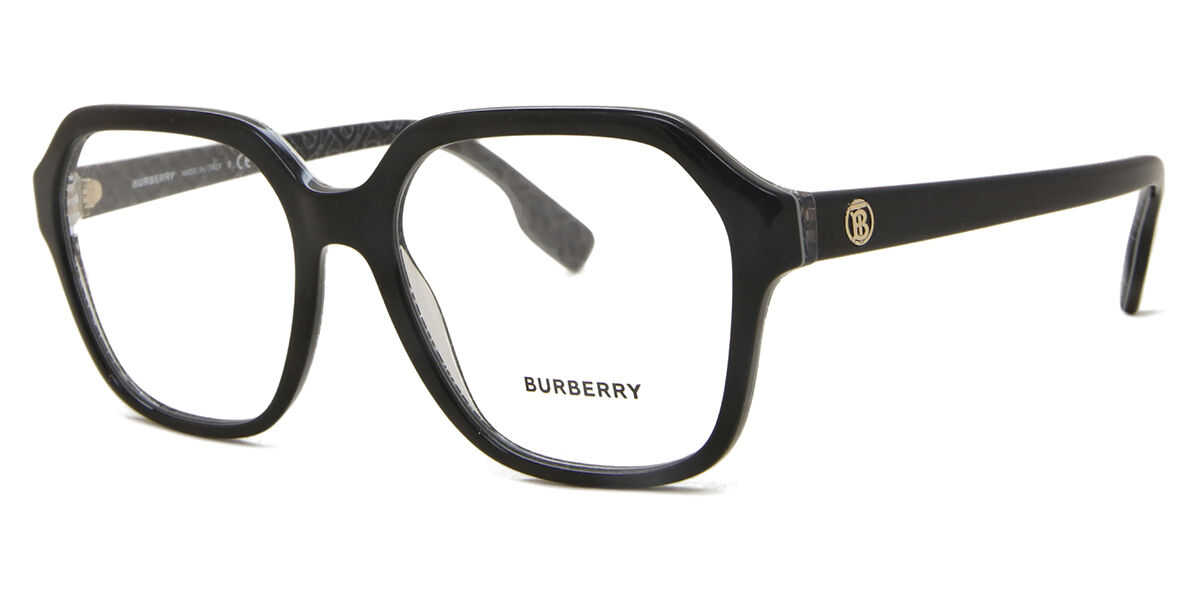 Burberry眼鏡 Burberry BE2358 ISABELLA 3977 Square Black Eyeglasses