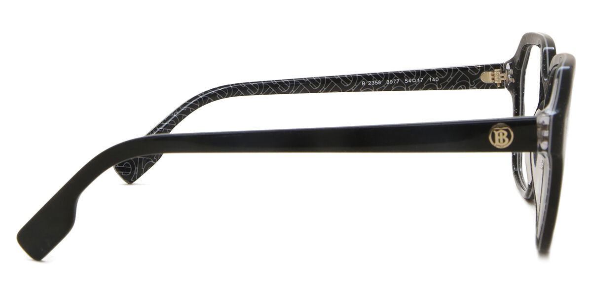 Burberry BE2358 ISABELLA 3977 Square Black Eyeglasses