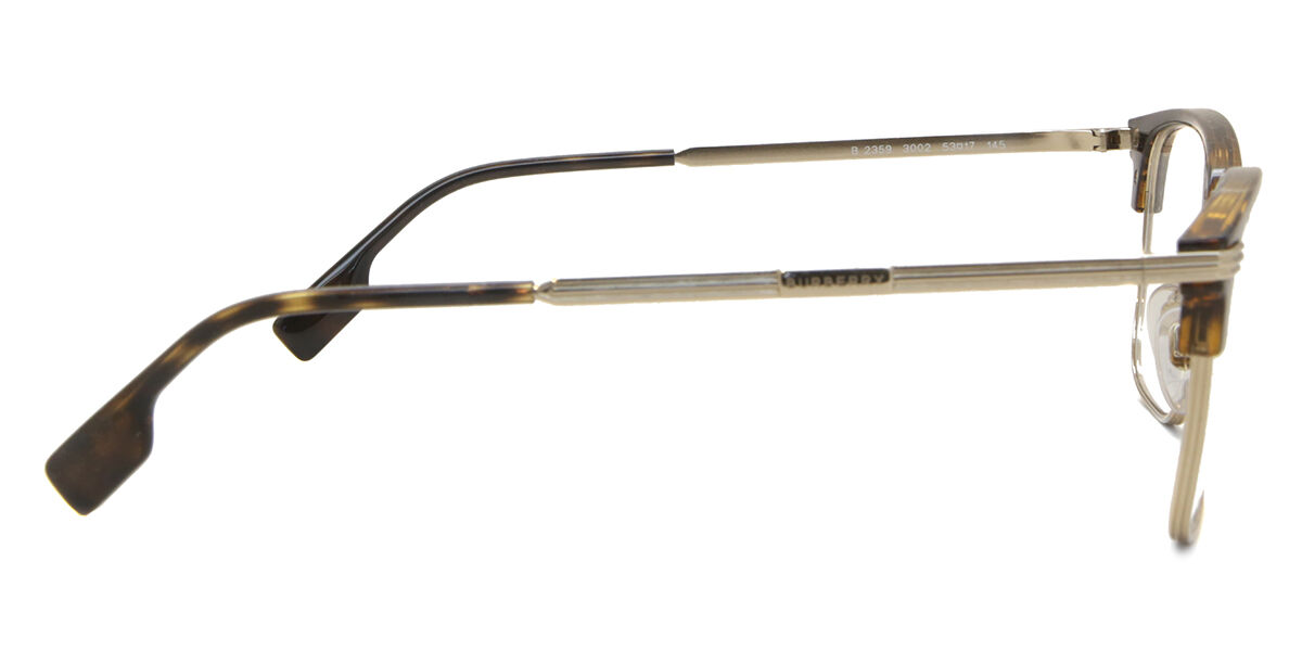 Burberry BE2359 PEARCE 3002 Square Dark Havana Eyeglasses