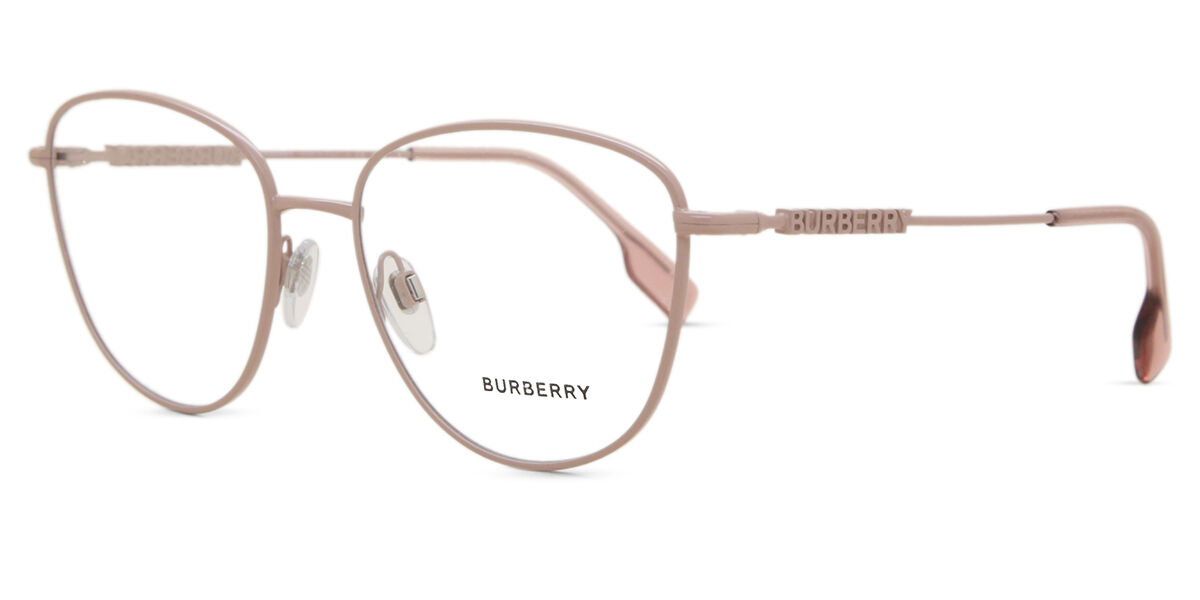 Burberry BE1376 VIRGINIA Asian Fit 1343 Cat Eye Pink Eyeglasses
