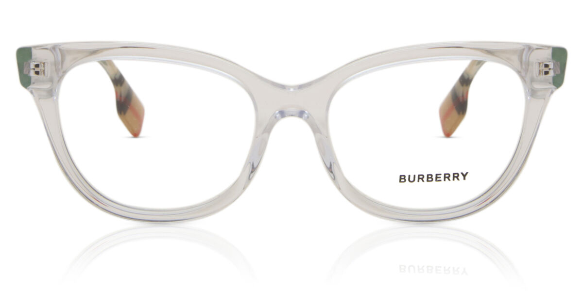Burberry BE2375 EVELYN 3024 Cat Eye Clear Eyeglasses