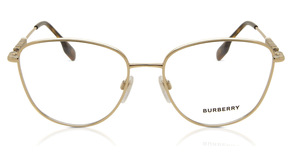 BURBERRY ゴールドフレーム サングラス Burberry BE3166 XXL (60 - 15) with Brown lenses and Gold frame