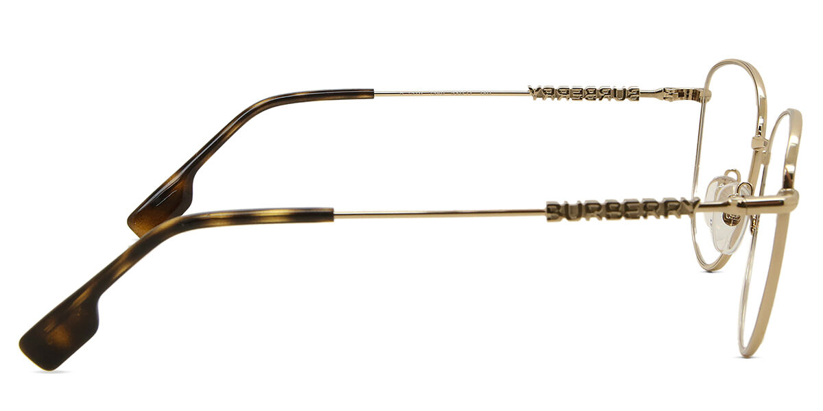Burberry BE1376 VIRGINIA Asian Fit 1340 Cat Eye Light Gold