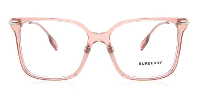 Burberry Pink Square Frame Eyeglasses Burberry Sylvie BE2363 3874 Eyeglasses Women main image 3